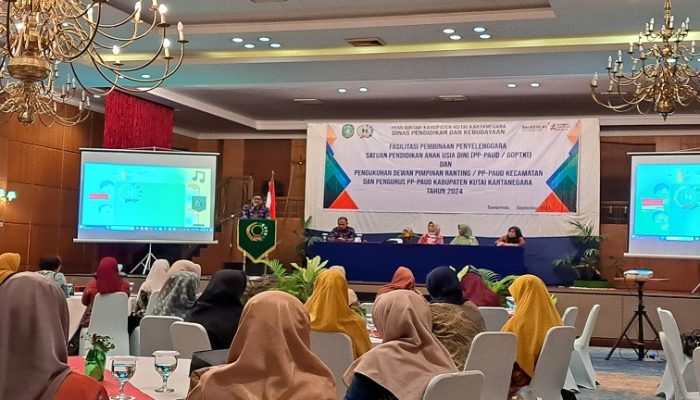 100 Lembaga PAUD Kukar Ikuti Pelatihan Kelembagaan dan Manajemen