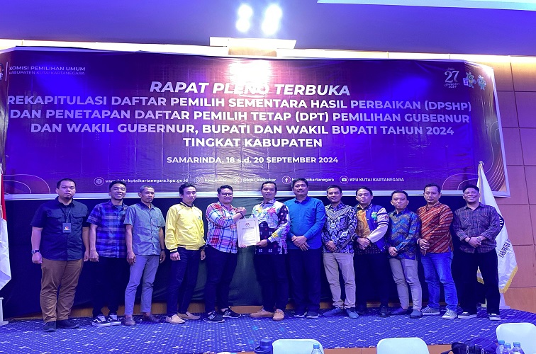 Rapat Pleno KPU Kukar