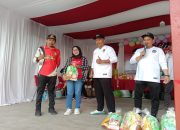 Kemeriahan Jalan Sehat dan Zumba di Desa Rapak Lambur, Sosialisasi Partisipasi Pemilih di Pilkada 2024