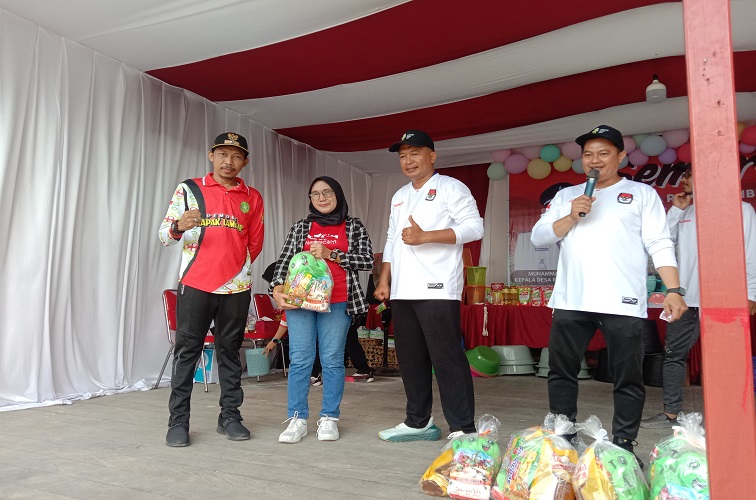 Semarak jalan sehat dan zumba