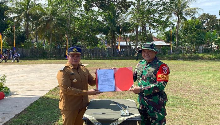 TNI Manunggal Membangun Desa di Kukar Resmi Dimulai