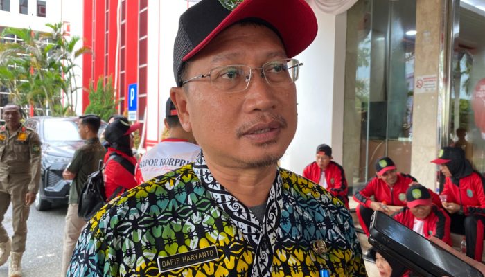 Asisten III Kukar Ikut Berpartisipasi Pada Ajang PORPROV KORPRI III/2024 Kaltim Cabor Tenis Meja