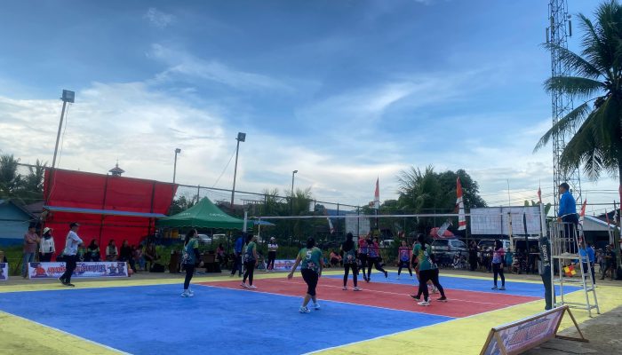 Cetak Bibit Atlet Berprestasi, Desa Jembayan Gelar Open Turnamen Bola Voli 2024