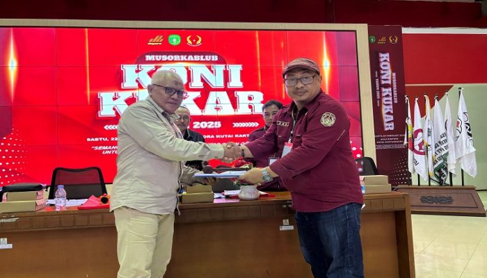 Chairil Anwar Resmi Pimpin KONI Kukar, Fokus Bangun Kolaborasi dan Prestasi