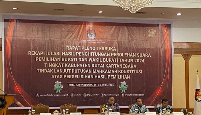 Hasil PSU Kabupaten Kutai Kartanegara, Aulia-Rendi Unggul