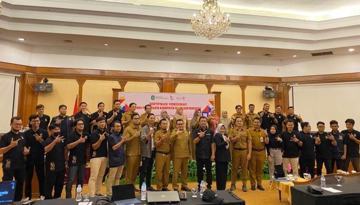 Dispar Kukar Gelar Sertifikasi Videografi 2025, Dorong SDM Kreatif yang Tersertifikasi dan Profesional