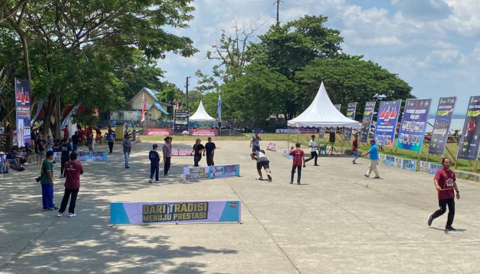 Dispora Kukar Dukung Olahraga Tradisional, Fasilitasi Alat Kepada Pelajar dan Komunitas