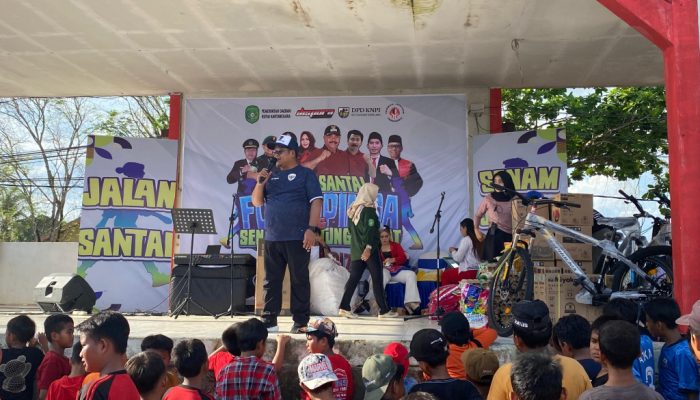 Warga Sebulu Antusias Ikuti Jalan Santai dan Senam Jantung Sehat Bersama Forkopimda Kukar