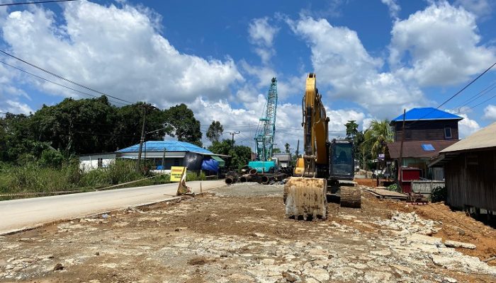 Jembatan Penghubung di Desa Jongkang Mulai Dibangun, Dinas PU Kukar Siapkan Jembatan Bailey