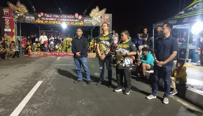 Kadispora Buka Sultan Sticker Pushbike Championship Piala Kapolres Kukar