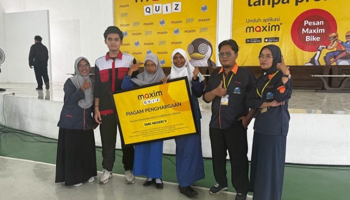 Dukung Generasi Emas 2045, Maxim Ajak Ratusan Pelajar Samarinda Asah Pengetahuan dan Bahasa Inggris