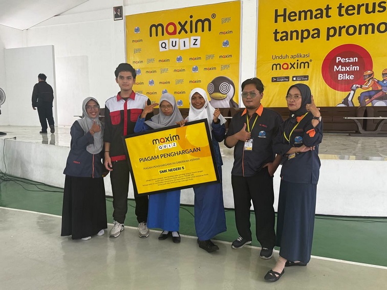 Dukung Generasi Emas 2045, Maxim Ajak Ratusan Pelajar Samarinda Asah Pengetahuan dan Bahasa Inggris 1 maxim