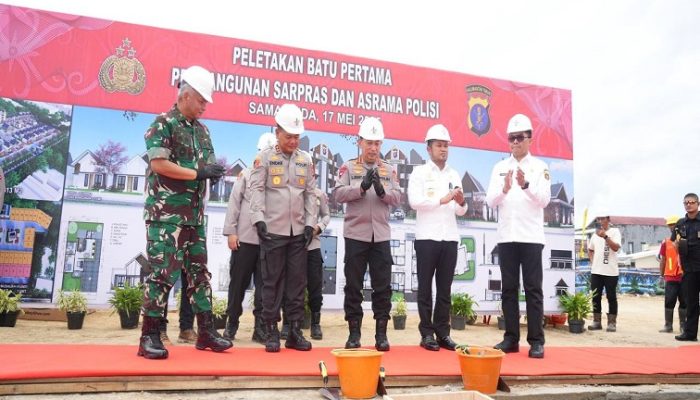 Pembangunan Aspol Gelatik Dimulai, Dukung Stabilitas Keamanan Menyongsong IKN