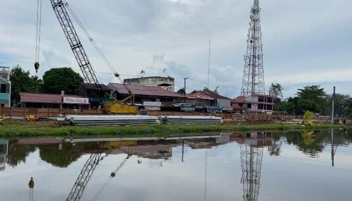 Dinas Pekerjaan Umum Kukar Bangun Taman Tematik di Kawasan Sungai Tenggarong