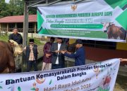 Serahkan Dua Sapi Kurban di RPH, Bupati Kukar: Semoga Bermanfaat bagi Warga yang Membutuhkan
