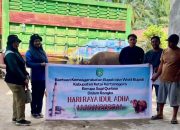 152 Sapi Kurban dari Pemkab Kukar Telah Disalurkan