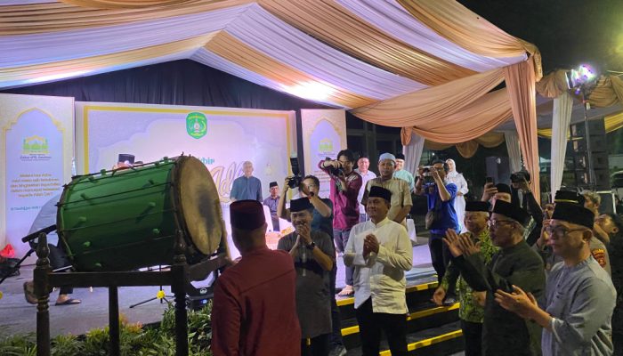 Lantunan Takbir dan Tahmid Iringi Pembukaan Sekaligus Pelepasan Peserta Pawai Takbir Keliling di Tenggarong