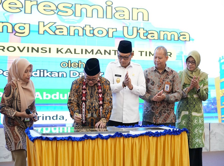 Gedung BPMP Kaltim Diresmikan, Mendikdasmen Sebut Termewah dan Terlengkap se-Indonesia 1 Peresmian