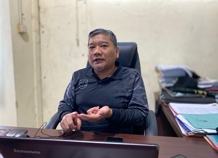 Kabid Pengelolaan Sampah dan Limbah B3 DLHK Kukar, Irawan .