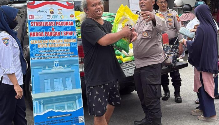 Polsek Balikpapan Selatan Gelar GPM, Disambut Antusias Warga