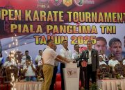 Mulawarman Karate Team Borong Juara, Turnamen Terbuka Karate Piala Panglima TNI 2025 Sukses Digelar
