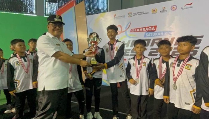 SSB Bebanir Raih Runner Up Kejurnas Fossbi U-12, Wakil Wali Kota Balikpapan Beri Apresiasi