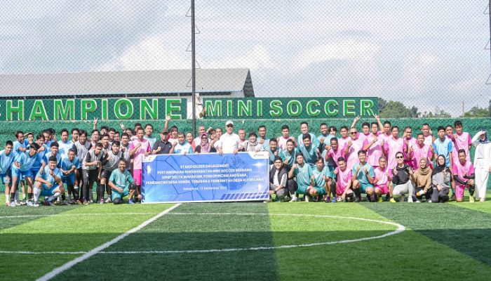 Perkuat Sinergi dengan Pemangku Kepentingan di Wilayah Anggana, PT Pertamina Hulu Sanga Sanga Gelar Pertandingan Persahabatan
