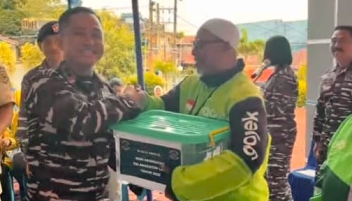 HUT ke-80 TNI, Lanal Balikpapan Gelar Bakti Sosial dan Edukasi Kesehatan