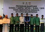 Pemkot Beri Apresiasi, Baznas Balikpapan Salurkan Bantuan Pendidikan untuk Siswa Dhuafa