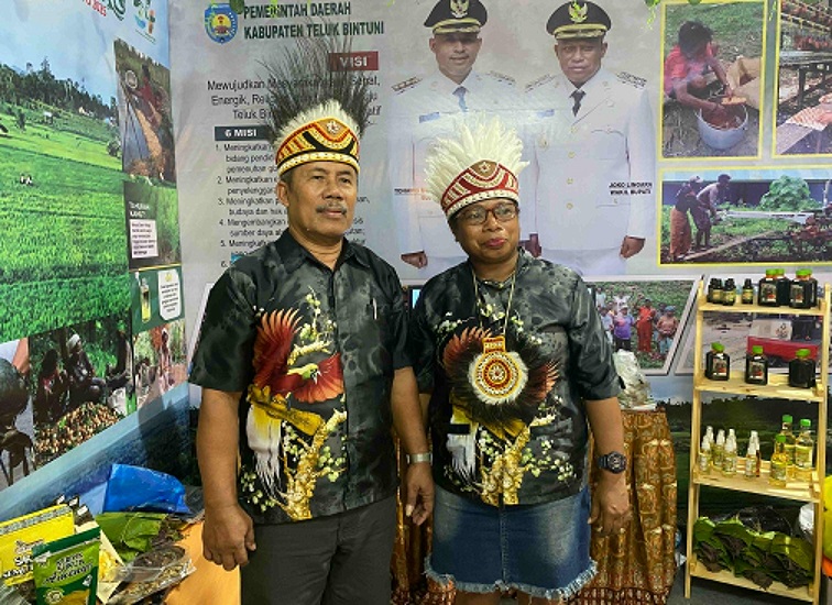 Ketua KTNA Kabupaten Teluk Bintuni, Provinsi Papua Barat, Saipul Hillian (Irvan)
