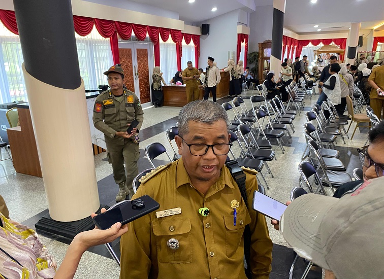 Camat Muara Muntai Mulyadi (Irvan/dutakaltimnews.com)