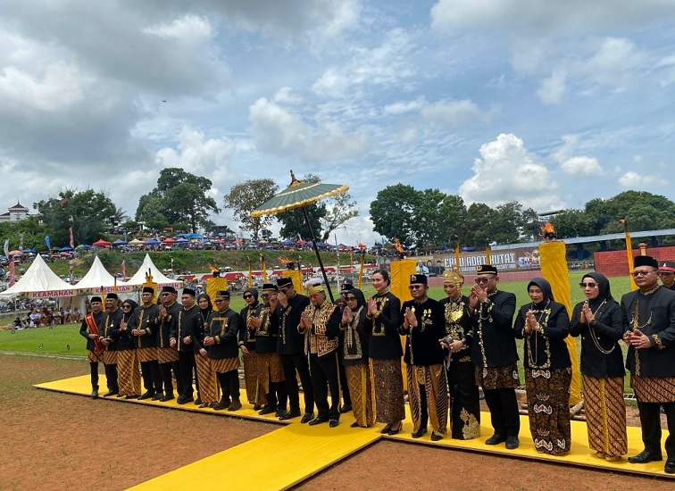 Pembukaan Erau Tahun 2025.(Irvan)