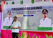 Groundbreaking Jalan 12,9 Km Menamang Kiri–Senambah, Bukti Sinergi Pemkab dan Forum TJSP