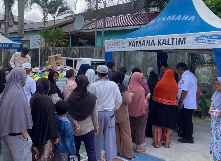 Bulog menggelar program Gerakan Pangan Murah di Kelurahan Karang Rejo, Kecamatan Balikpapan Tengah, pada Rabu (3/9/2025).(foto:Sulastri).