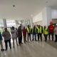 Ketua DPRD Kukar Ahmad Yani di dampingi dengan Kepala Dinas Pekerjaan Umum Wiyono meninjau proyek pembangunan pasar tangga arung Tenggarong.(Irvan/dutakaltimnews.com)