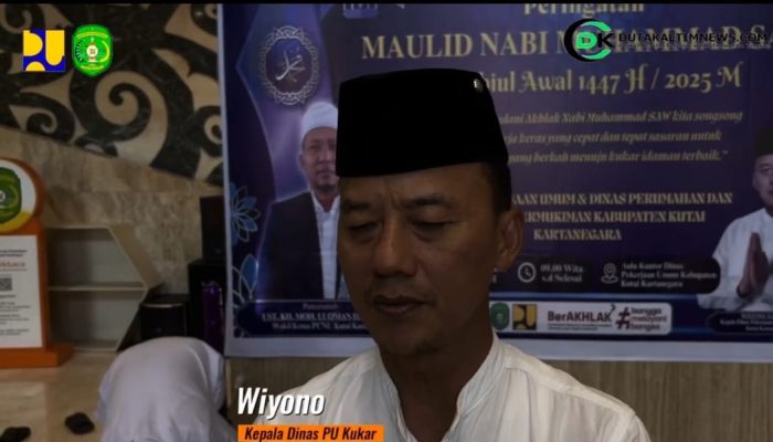 DPU Kukar Gelar Maulid Nabi, Pererat Silaturahmi dan Tingkatkan Semangat Pelayanan