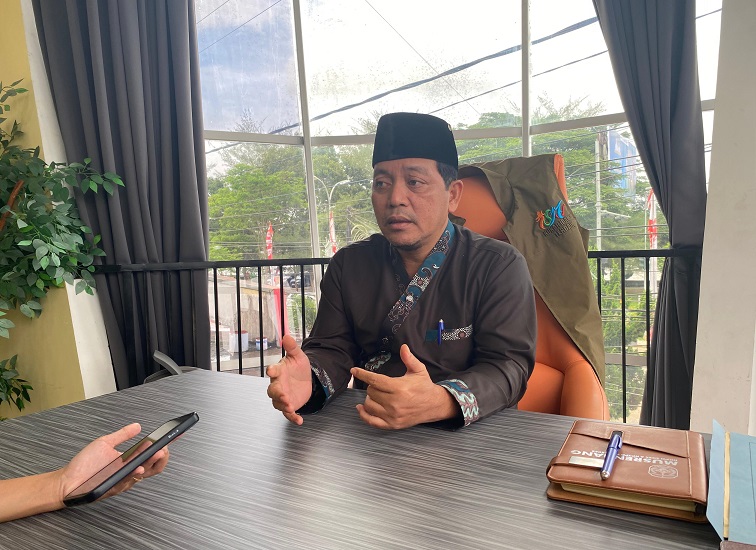 Pelaksana Tugas (Plt) Kadis Perindag Kukar Sayid Fathullah.(Irvan/dutakaltimnews.com)