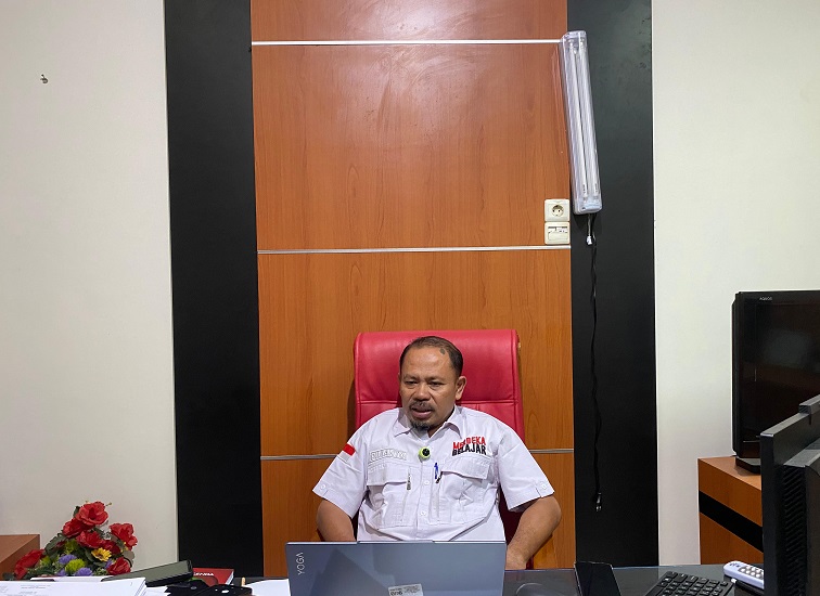 Plt. Sekertaris Dinas Pendidikan dan Kebudayaan Kukar. (Irvan/dutakaltimnews.com)