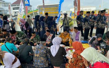 : Beseprah Dalam Rangka Erau Adat Kutai Tahun 2025. (Irvan)