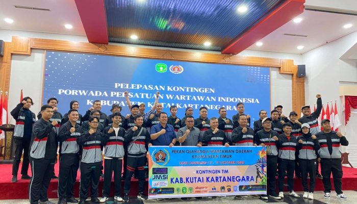 34 Wartawan Kukar Siap Berlaga di Porwada Kaltim