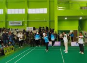 335 Atlet Ramaikan Turnamen Bulu Tangkis Wali Kota Balikpapan 2025