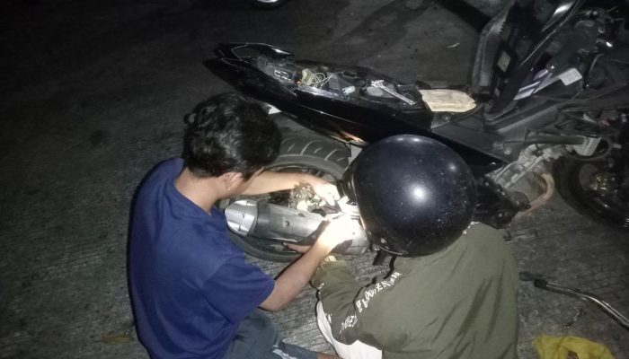 Polresta Balikpapan Tertibkan Enam Kendaraan Knalpot Brong dalam Giat KRYD