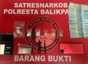 Polresta Balikpapan Gagalkan Kurir Muda Edarkan 23 Gram Sabu di Margo Mulyo
