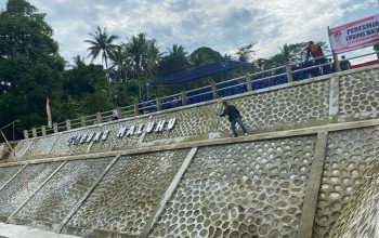 Embung Kelurahan Maluhu.(Irvan/dutakaltimnews.com)