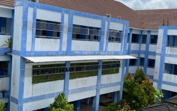 Perpustakaan SMP Negeri 1 Tenggarong.(Irvan/dutakaltimnews.com)