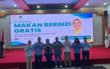 Sosialisasi Program Makan Bergizi Gratis. (Irvan/dutakaltimnews.com).