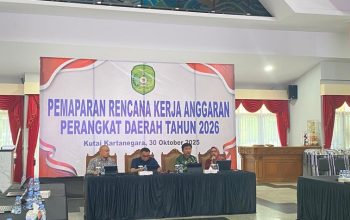 Bupati Kukar Tekankan Penyesuaian Rencana Kerja dan Anggaran 2026 Sesuai Kondisi Keuangan Daerah 4 Pemaparan Rencana Kerja Anggaran Perangkat Daerah Tahun 2026. (Irvan/dutakaltimnews.com)