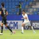 Pertandingan Persiba melawan Persela Lamongan, di Stadion Batakan, pada hari Minggu Malam, 12 Oktober 2025.(Teks foto: Ist/Dutakaltimnews.com).