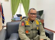 Kepala Bidang Penegakan Produk Hukum Daerah Satpol PP Kukar, Rasidi.(Irvan/dutakaltimnews.com.
