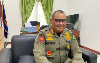 Kepala Bidang Penegakan Produk Hukum Daerah Satpol PP Kukar, Rasidi.(Irvan/dutakaltimnews.com.